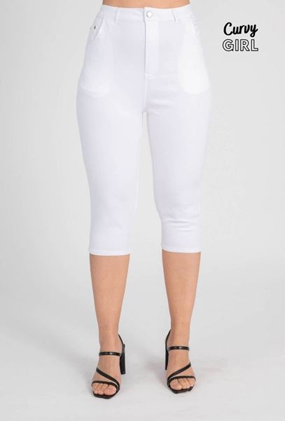 Immagine di PLUS SIZE HIGHLY STRETCH  CAPRI